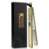 KIPOZI 1 Inch Pro Nano-Titanium Flat Iron,450F Salon High Heat,Anti Frizz LCD Hair Straightener, Dual Voltage 16 61gM2FxUajL