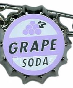 Disney Pin 79373: Disney-Pixar's Up - Ellie Badge Grape Soda