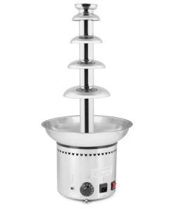 Alternative view of VEVOR 5T 5Tiers Commercial Chocolate Fountain Machine 68cm/27inch Stainless Steel Auto Temperature Control 86-302? for Wedding Parties, 5 Tiers,