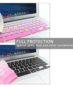 All-inside Pink Ombre Color Keyboard Skin for MacBook Pro 13" 15" 17" (with or Without Retina Display) / MacBoook Air 13" Ombre Pink 12 61hIDJOjrfL