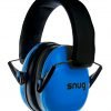 Snug Kids Earmuffs / Best Hearing Protectors – Adjustable Headband Ear Defenders For Children and Adults (Original Blue)
