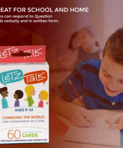 Letz Talk Conversation Starter Card Game for Kids 9-12 - Builds Confidence, Therapy Games 13 61jLbJqq6oL