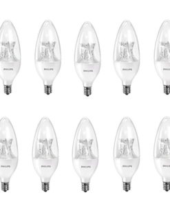 Philips 460212 40 Watt Equivalent Soft White B11 Led Decorative Candle Light Bulb