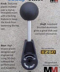 Alternative view of Caddy Shift EZ-GO Golf Cart Shifter, Forward-Reverse Shift Lever, Handle, Knob
