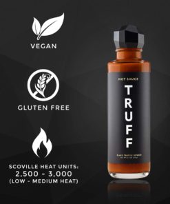 TRUFF Hot Sauce, Gourmet Hot Sauce with Ripe Chili Peppers, Black Truffle, Organic Agave Nectar, An ultra unique Flavor Experience in a 6 oz Bottle 11 61nEJdAn47L