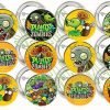 Plants vs Zombies Video Game Party Favors Supplies Decorations Collectible Metal Pinback Buttons, Large 2.25 -12 pcs 8 61nuDcTZrzL