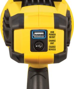 Alternative view of STANLEY FATMAX SL10LEDS Rechargeable 920 Lumen Lithium Ion LED Spotlight Flashlight with USB Power Charger 920 Lumens