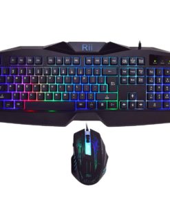 Alternative view of Rii RM400 104 Key LED Backlit Gaming Mouse Gaming Keyboard Combo Set For Mac and PC RM400 Keyboard Mouse Combo