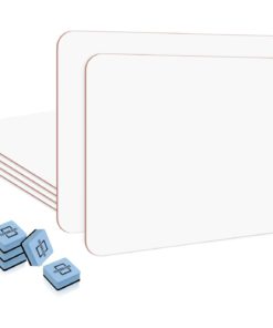 6 Pack Dry Erase Lap Board 9”X12” | Interactive Learning Whiteboard Educational (Single Sided) Erasers Included 6 pack 8 61rac3KeMkL