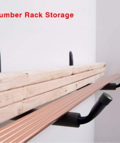 Heavy Duty Garage Indoor Kayak Storage Hooks Hanger, Wall Mounted Utility Hanging Cradle Rack for Canoe Paddle Board, Surfboard,Snow Board,Ski Board, Ladder, Folding Chairs, Bicycle and Tools(4 Pack, 9 61sZFHK2 ZL