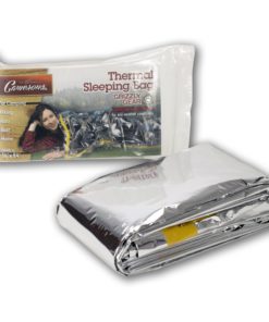 Alternative view of Grizzly Gear Emergency Survival Mylar Thermal Sleeping Bag (2 Pack) 84" X 36"