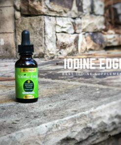 Nascent Iodine Supplement - High Potency Liquid Drops for Thyroid Support to Improve Energy & More - Iodine Edge -30 ml (1.0 fl oz) 12 61u49s5RcmL