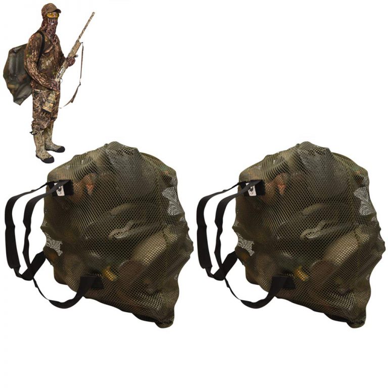 DecoyPro Mesh Decoy Bags – 2 Decoy Bag Bundle – Duck Decoy Bag – Goose Decoy Bag - Turkey Decoy Bag