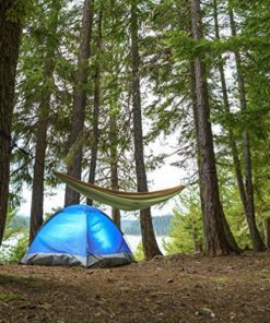 Bigfoot Outdoor “Gravity” Double Tree Hammock Suspension System - w/XL Straps - 34 Loops Total - Over 10.6 feet Long - 6.6 feet Wide - 4 Steel Carabiners + Strap Carrying Pouch Dark Green 12 61wgMOEEQBL