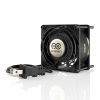 AC Infinity AXIAL 8038, Quiet Muffin Fan, 115V 120V AC 80mm x 38mm Low Speed, for DIY Cooling Ventilation Exhaust Projects
