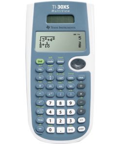 Texas Instruments TI-30XS MultiView Scientific Calculator Blue and White
