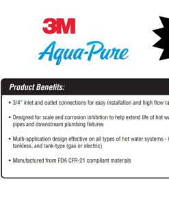 Alternative view of 3M AquaPure AP431 Scale Inhibition Replacement Cartridge, Easy Change High Capacity Water Filter for AP430SS Replacement Water Filter