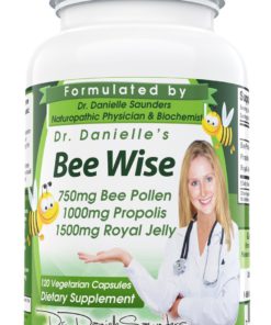 Dr. Danielle's Bee Wise -- Bee Well, Royal Jelly, Propolis, Beepollen in 4 Daily Capsules 8 710P5rJ2xxL