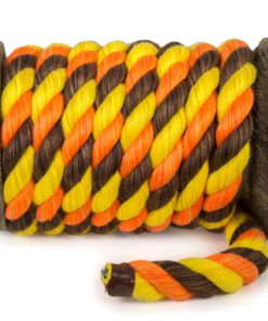 Alternative view of Ravenox Natural Twisted Cotton Rope | Made in The USA | Strong Triple-Strand Cordage for Sports, Décor, Pet Toys, Crafts, Macramé & Indoor Outdoor Use| by The Foot & Diameter (Multiple Colors) Orange, Gold, Chocolate 1/2 Inch x 10 Feet