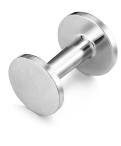 Alternative view of New Star Foodservice 43310 Casting Aluminum Espresso Tamper