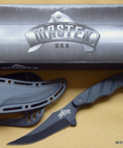 SNAKE EYE TACTICAL NEW ARRIVAL FIXED BLADE HUNTING SKINNING KNIFE WITH NYLON FIBER HARD SHEATH 15 712OSKGPMML