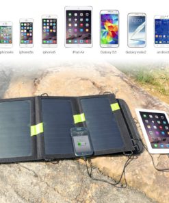 Solar Panel X-DRAGON 20W SunPower Solar Phone Charger with SolarIQ Technology, Dual USB Ports for iPhone X 8 7, ipad, iPods, Samsung, Android Smartphones Cell Phone, Outdoor, Camping 5V20W 12 714 aY8QvIL