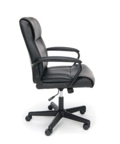 Alternative view of Essentials Leather Executive Office/Computer Chair - Ergonomic Swivel Chair, Black (ESS-6010)