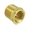 3/4" NPT to 1/2" Pipe Bushing Adapter Convert 1/2 Male to 3/4 Male Solid Brass Water Gas Air Hydraulic 3 7162BpxBX3LL