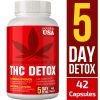 THC Detox Made in USA - BIO-Cleanse - Liver Detox, Urinary Tract & Kidney Cleanse - 5 Day Detox - Broad-Spectrum Toxin Cleanse - Natural THC Remover - Milk Thistle, Cranberry - Vegetarian Capsules 45 71691wrd08L