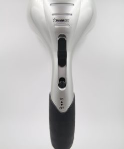 Healthstar Double Head Electric Full Body Massager for Head, Neck, Shoulder, Back, Leg and Foot -Handheld Percussion Massage, 5 Replaceable Massaging Heads Grey 16 716H2TwSkOL