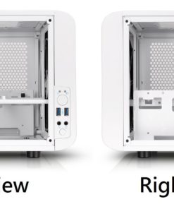 Thermaltake Core V1 Snow Edition SPCC Mini ITX Cube Computer Chassis CA-1B8-00S6WN-01 V1 Cube Snow 15 716sg1vODgL