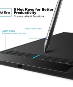 Graphics Drawing Tablet M708 UGEE 10 x 6 inch Large Active Area Drawing Tablet with 8 Hot Keys, 2048 Levels Pen, UGEE M708 Graphic Tablets for Paint, Digital Art Creation Sketch 10 7178LcCXw2L
