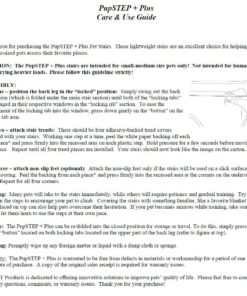 PetSafe Solvit PupSTEP Plus Pet Stairs, Foldable Steps for Dogs and Cats STANDARD 17 717QJW7RFUL