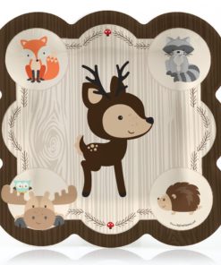Alternative view of Big Dot of Happiness Woodland Creatures - Baby Shower or Birthday Party Tableware Plates, Cups, Napkins - Bundle for 16