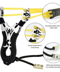 YZXLI Professional Outdoor Hunting Stainless Steel slingshots and Bag Slingshot + bag 13 7192jFPka4L