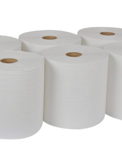 Tork Universal RB8002 Hardwound Paper Roll Towel, 1-Ply, 7.87" Width x 800' Length, White (Case of 6 Rolls, 800 per Roll, 4,800 Feet) 1 Case 10 71930VMdoeL