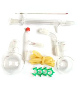Alternative view of Dinglab,500ml Chemistry Lab Glassware Kit,Glass Distilling,Distillation Apparatus,24/40