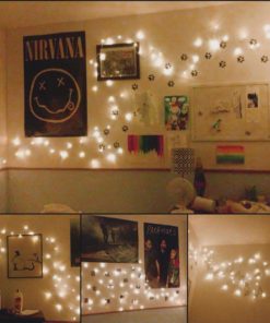 200 LED Indoor String Light with Remote and Timer on 69ft Clear String (8 Modes, Dimmable, Low Voltage Plug, Warm White) 200led 13 71BghO6PYeL