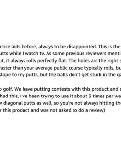 Putt-A-Bout Par Three Putting Green (9-feet x 3-feet) 3 x 9 Feet 9 71CCNg4iifL