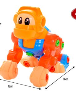 Dinosaur Take Apart STEM Learning Toys with Tools - Pack of 2 Dinosaurs And 1 King Kong Construction Engineering 111 Piece Toy Play Set - Hours of FunToy for Boys & Girls Age 3, 4, 5 +Year Old Dinosaur 8 71DFRi uvrL