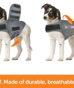 ThunderShirt Classic Dog Anxiety Jacket Large (41-64 lbs) Heather Grey 13 71DWJLC0h8L