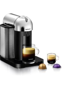 Nespresso Vertuo Coffee and Espresso Machine by Breville, Chrome - $168.00