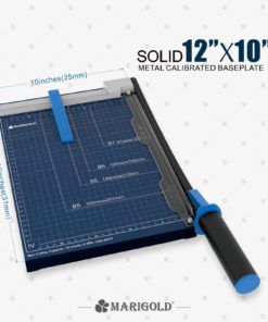 Marigold Paper Guillotine 12" Metal Base Plate Paper Trimmer Cutter (GL410) 10 71J T6X8MJL