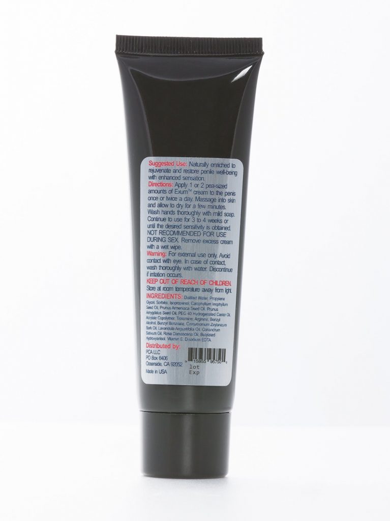 EXUM - The Best Natural Penile Skin Care and Sensitivity Enhancing Cream - $32.95