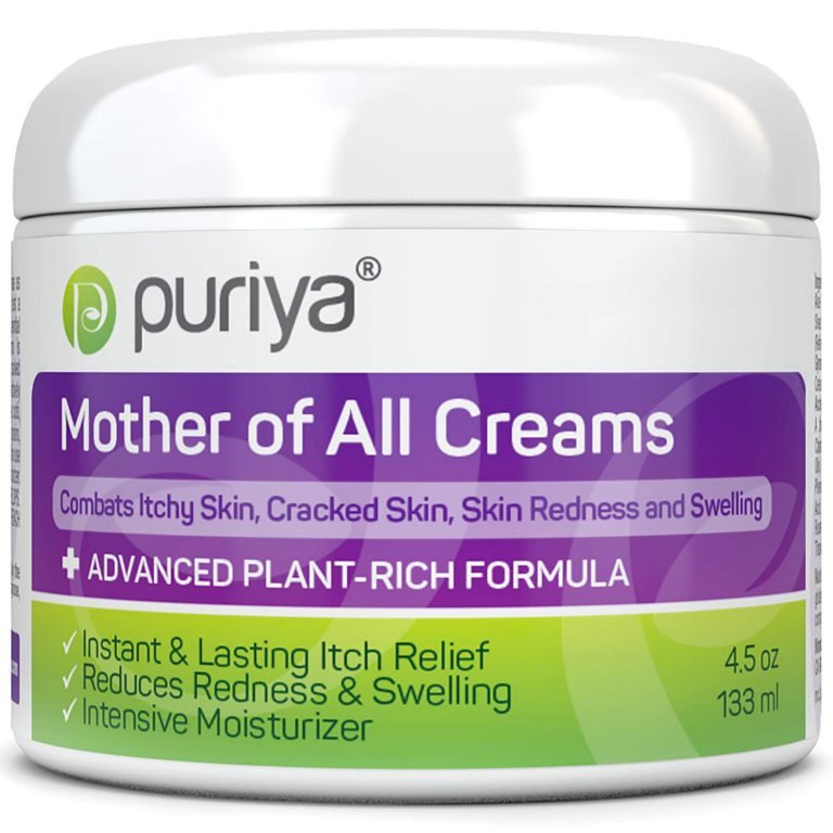 Puriya Cream for Eczema, Psoriasis, Dermatitis and Rashes. Powerful Plant Rich Formula Provides Instant and Lasting Relief for Severely Dry, Cracked, or Irritated Skin (4.5 oz) Light Peppermint 4.5 Ounce