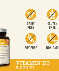 NatureWise Vitamin D3 5,000 IU for Healthy Muscle Function, Bone Health and Immune Support, Non-GMO in Cold-Pressed Organic Olive Oil,Gluten-Free, 1-year supply, 360 count 10 71MF35TzueL