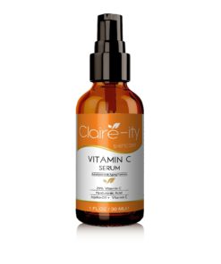 Claire-ity 25% Vitamin C Serum with Hyaluronic Acid and Vitamin E, Organic Topical Anti-Aging Moisturizing Facial Serum for Face, Neck & D collet (1 fl. oz) 6 71NqR2BtLkCL