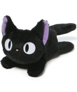 GUND Kikis Delivery Service Jiji Beanbag Cat Stuffed Animal Plush, 6.5"