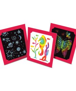 Melissa & Doug Scratch Art Deluxe Combo Set (Arts & Crafts, Hides Colors & Patterns, Easy to Use, Supplies for 16 Projects, 13.75” H x 9.75” W x 1.5” L) 8 71Ro7XAPZHL