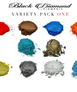 Alternative view of Variety Pack 1 (10 Colors) Mica Powder Pure, 2TONE Series Variety Pigment Packs (Epoxy,Paint,Color,Art) Black Diamond Pigments